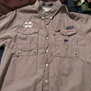Mississippi State Short sleeve Columbia PFG